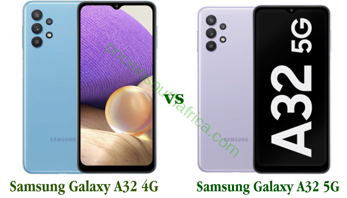 Samsung Galaxy A32 4G vs Samsung Galaxy A32 5G 