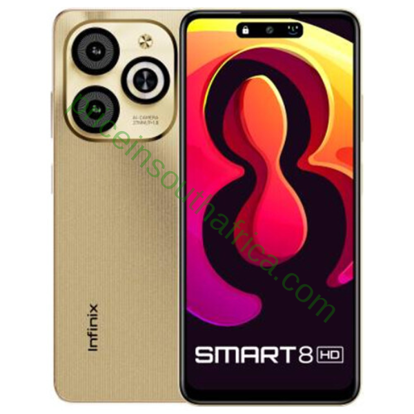 Infinix Smart 8 HD (64GB 3GB RAM Dual SIM Shiny Gold)