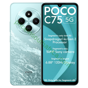 Xiaomi Poco C75 5G (Nano-SIM 64GB 4GB RAM Aqua Bliss)